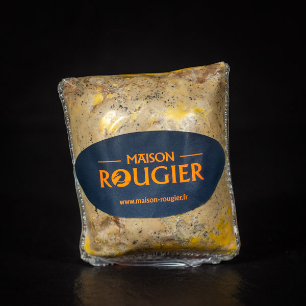 Lobe entier de foie gras de canard surgelé (Prix au gr) - Rougié